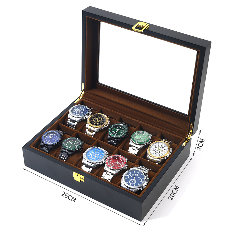 Jewelry Box That Holds Watches - 6/10/12 Siatki Luksusowe ręcznie robione drewniane