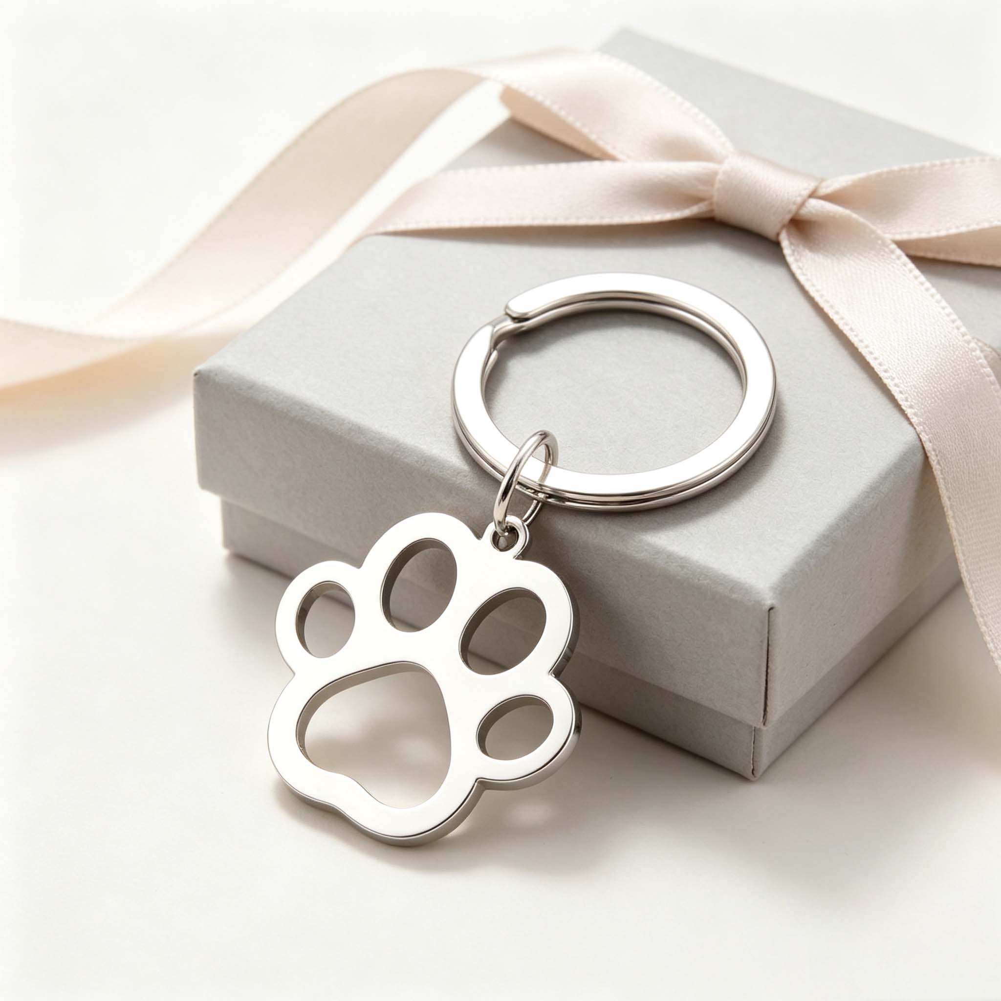 Mens Dog Tag Necklace - 5 szt. breloczków w kształcie łapy