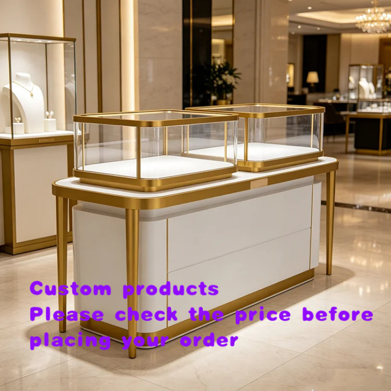 Jewelry Stores Watches - Niestandardowa, luksusowa, wysokiej klasy szklana szafka