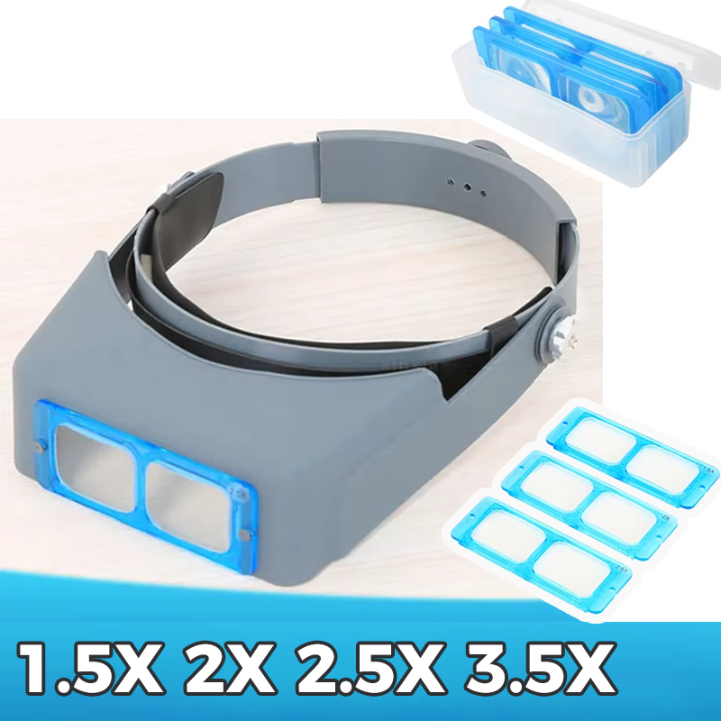 Jewelry Eyewear Watches & Accessories - Lupa nagłowna Optivisor z 4 soczewkami
