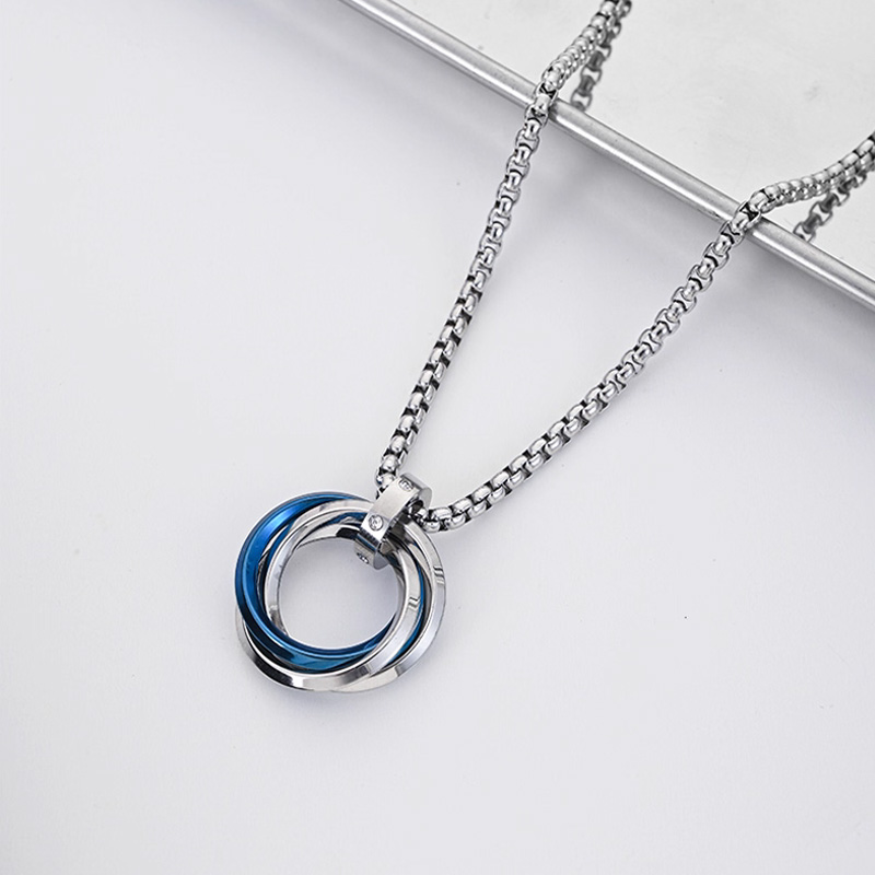 1 szt. Naszyjnik męski hip-hop – Mens Dog Tag Necklace recenzja i cena