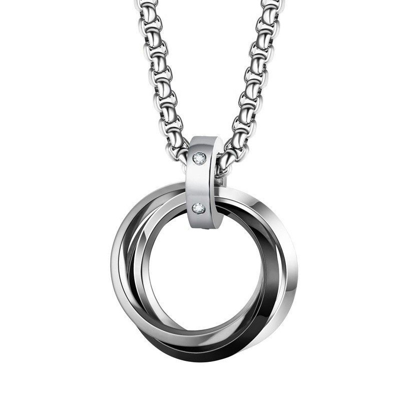 1 szt. Naszyjnik męski hip-hop – Mens Dog Tag Necklace recenzja i cena