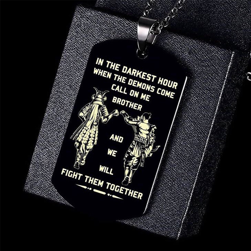 Vnox w najczarniejszej godzini – Mens Dog Tag Necklace recenzja i cena