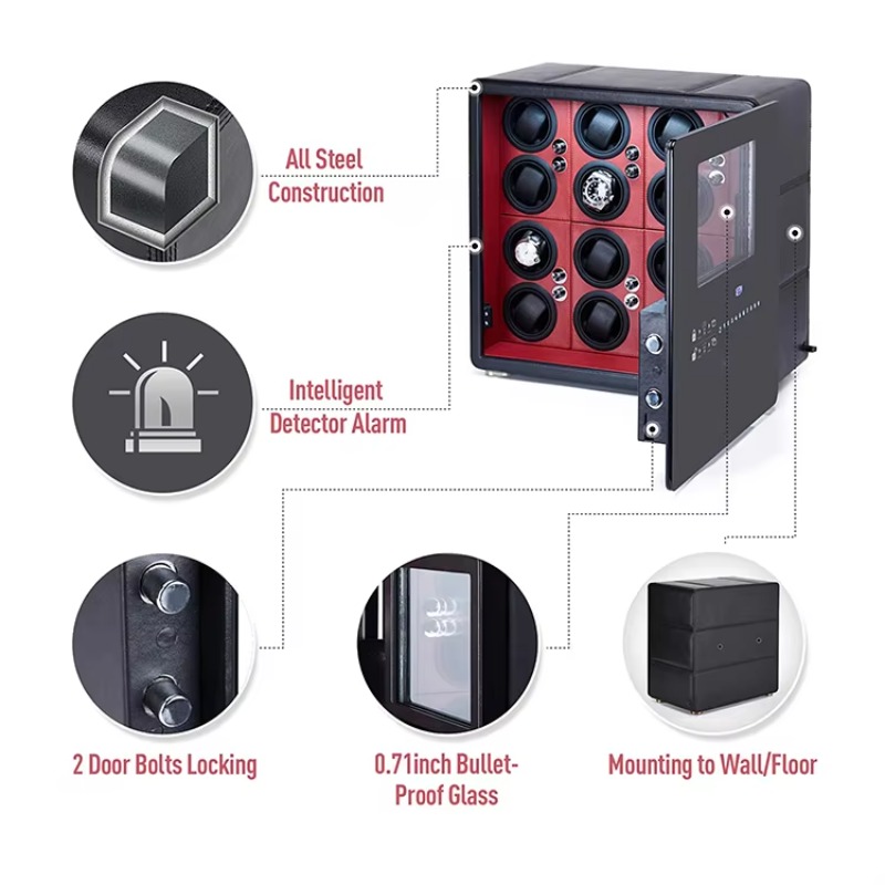 Luksusowe automatyczne rotator – Jewelry Watches Box recenzja i cena