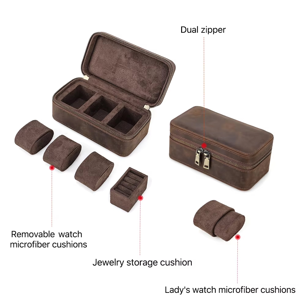 Luksusowe etui na zegarki z pr – Jewelry Watches Box recenzja i cena