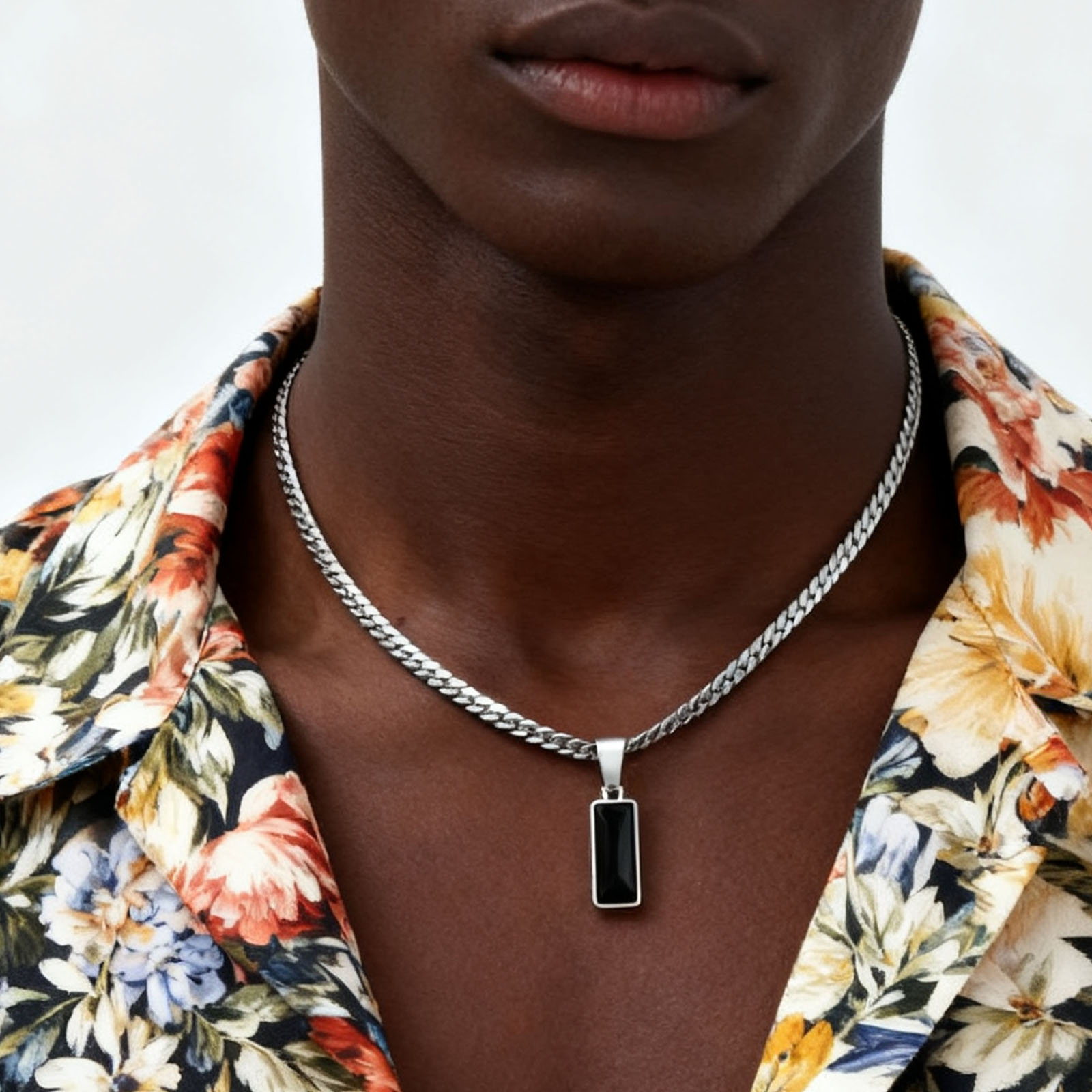 Stylowe męskie geometryczne na – Mens Dog Tag Necklace recenzja i cena