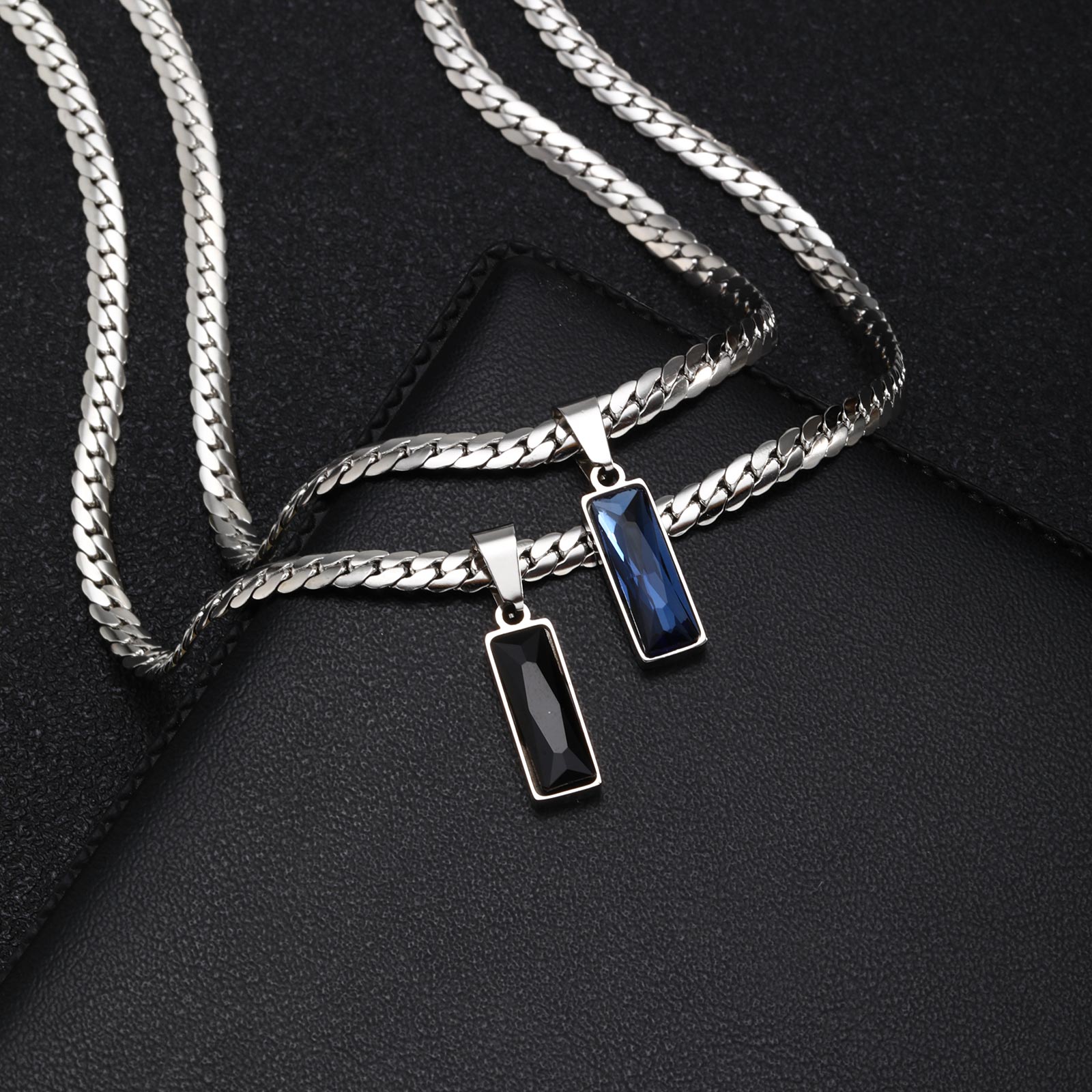 Stylowe męskie geometryczne na – Mens Dog Tag Necklace recenzja i cena